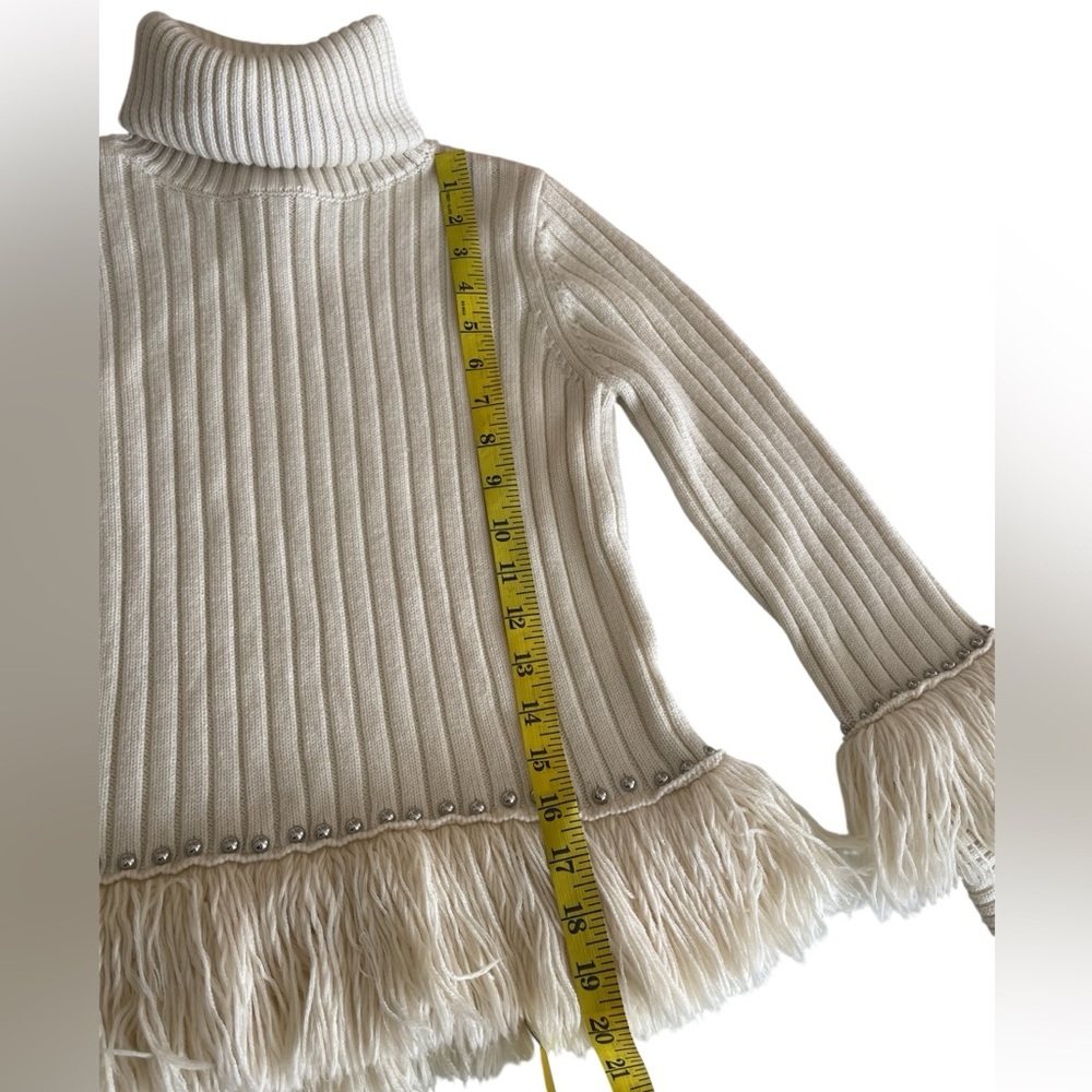 Jonathan Simkhai Cream Ribbed Turtleneck 

Skirt and sweater 100% Merino wool - Picture 11 of 16